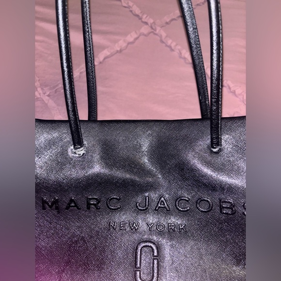 Marc Jacobs Black Saffiano Leather 72 Spring St Tote Bag. - Picture 3 of 16